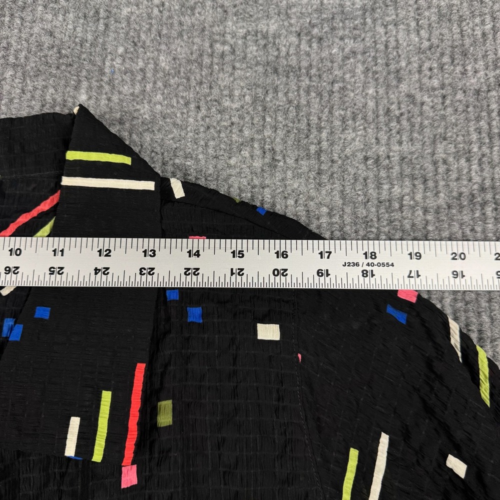 Vtg 90s Moonlight Jacket Womens XL Multicolor Geometric Art To Wear Made in USA - Picture 6 of 10